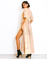 1940s Burlesque Hostess Coat and Hot Pants Suit arcadeshops.com