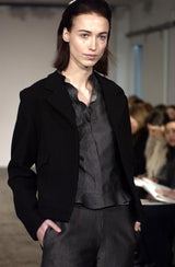 2002 Yeohlee Black Wool Utility Jacket Jacket arcadeshops.com