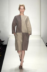 2004 Yeohlee Two Tone Shift Dress