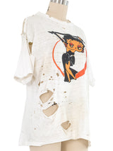 1980s Betty Boop Distressed Tee T-Shirt arcadeshops.com