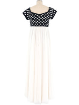 Nolan Miller Basketweave Bustier Gown Dress arcadeshops.com