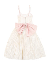 1950s White Eyelet Bustier Dress Dress arcadeshops.com