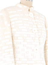 Ivory Mosaic Jacket Jacket arcadeshops.com