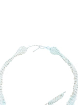 Daniel Swarovski Beaded Flower Necklace Accessory arcadeshops.com