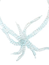 Daniel Swarovski Beaded Flower Necklace Accessory arcadeshops.com