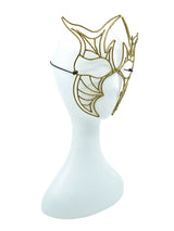 1970s Brass Wire Masquerade Mask Accessory arcadeshops.com