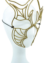 1970s Brass Wire Masquerade Mask Accessory arcadeshops.com