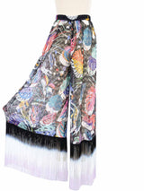 Missoni Floral Lace Fringed Pants Bottom arcadeshops.com