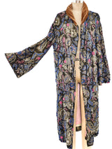 Fully Beaded 1920's Lame Opera Coat Jacket arcadeshops.com