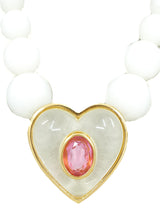 Givenchy Heart Collar Necklace Accessory arcadeshops.com
