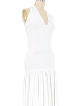 1987 Callaghan by Romeo Gigli Drop Waist Halter Dress Dress arcadeshops.com