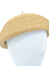 Marie Mercie Straw Beret Accessory arcadeshops.com