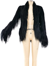 Alexander McQueen Eshu Collection Fur Coat Outerwear arcadeshops.com
