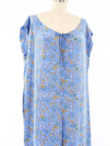 Christian Dior Floral Printed Harem Jumpsuit Jumpsuit arcadeshops.com