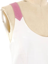 Chanel Ivory Denim Tank Top arcadeshops.com