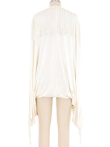 1970s Bob Mackie Fringed Jersey Shawl Jacket arcadeshops.com