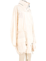 Donna Karan Silk Drawstring Jacket Jacket arcadeshops.com