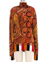 Jean Paul Gaultier Paisley Net Ensemble Suit arcadeshops.com