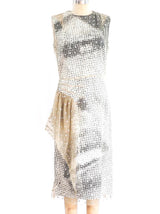 2017 Maison Margiela Pixelated Face Dress Dress arcadeshops.com