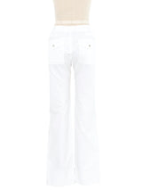 2006 Balenciaga White Trousers Bottom arcadeshops.com