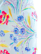 1930's Floral Slip Dress Dress arcadeshops.com