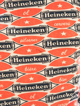 Heineken Novelty Print Ringer Tee T-Shirt arcadeshops.com