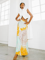 2015 Alexander McQueen Embroidered Ivory Quilted Tunic Jacket arcadeshops.com