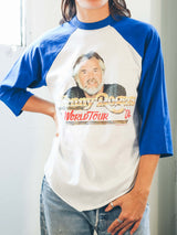 1984 Kenny Rogers World Tour Raglan Tee T-Shirt arcadeshops.com