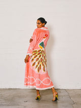 Chenille Peacock Robe Jacket arcadeshops.com