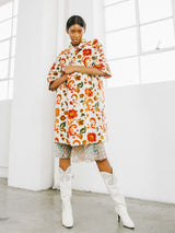 1960s Ivory Tapestry Coat Outerwear arcadeshops.com