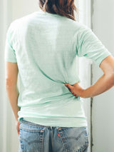 1970s Floral Embroidered Tee T-SHIRT arcadeshops.com