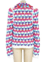 Ribbon Knit Pastel Jacket Jacket arcadeshops.com