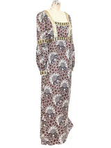 Jean Varon Floral Printed Gown Dress arcadeshops.com