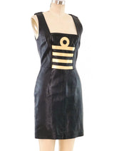 North Beach Leather Mini Dress Dress arcadeshops.com