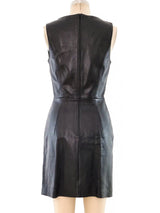 North Beach Leather Mini Dress Dress arcadeshops.com