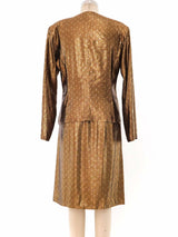 Calvin Klein Lamé Ensemble Suit arcadeshops.com