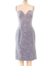 Thierry Mugler Logo Bustier Dress Dress arcadeshops.com