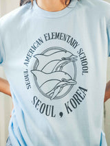 Seoul Elementary School Ringer Tee T-Shirt arcadeshops.com