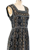 Malcolm Starr Metallic Glitter Dress Dress arcadeshops.com