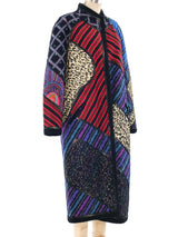Koos Van Den Akker Reversible Patchwork Coat Outerwear arcadeshops.com