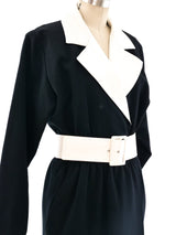 Yves Saint Laurent Tuxedo Dress Dress arcadeshops.com