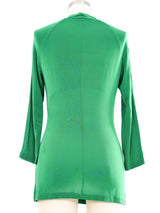 Roberto Cavalli Green Blouse