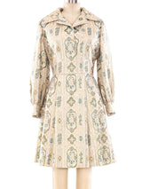 Bill Blass Metallic Brocade Dress Dress arcadeshops.com