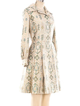 Bill Blass Metallic Brocade Dress Dress arcadeshops.com
