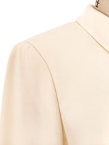 1996 Gianni Versace Cream Suit Suit arcadeshops.com