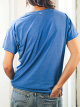 Distressed Blue Blank Tee T-Shirt arcadeshops.com