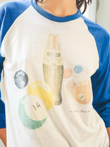 Michelob Billiards Raglan Tee T-Shirt arcadeshops.com