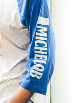 Michelob Billiards Raglan Tee T-Shirt arcadeshops.com