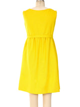 Geoffrey Beene Sunflower Linen Tank Dress Dress arcadeshops.com