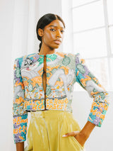 1992 Jeanette Kastenberg Bugs Bunny Beaded Jacket Jacket arcadeshops.com